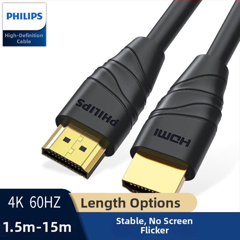 HDMI kábel Philips SWL6118 (HDMI 2.0, podpora 4K, zlaté konektory, bezkyslíkatá meď)