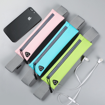 Unisex pojasna torbica za telefon, poliester, vodootporna, prozračna, ultra lagana, protiv krađe