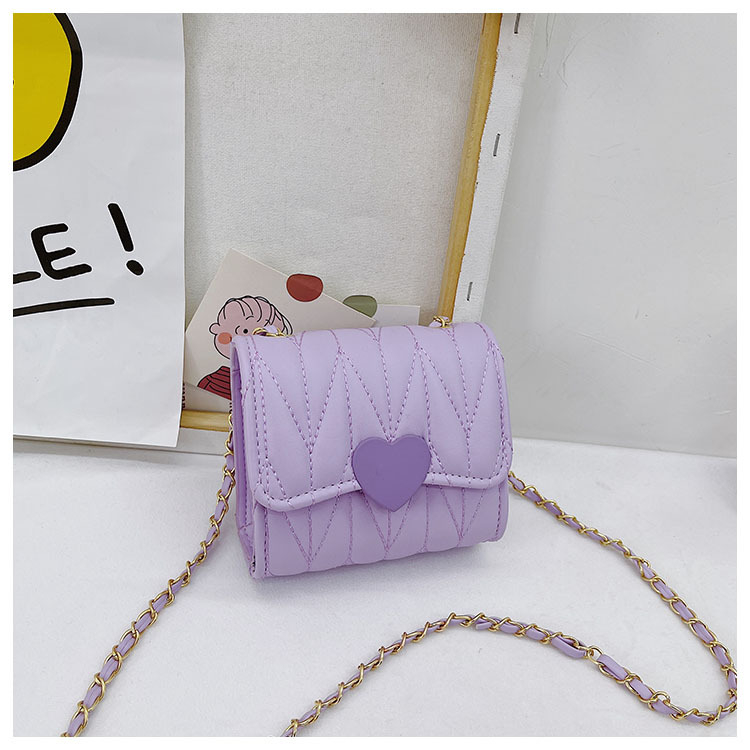 Dječja crossbody torbica od PU kože, slatko korejski stil, s funkcijom skladištenja, podstava poliester, za djevojčice