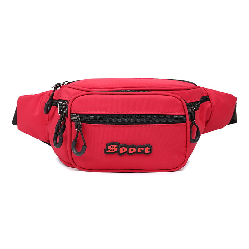 Versa Muška torbica za pojas od Oxford platna s vodootpornim završetkom, velika kapaciteta, višestruki pretinci, nylon podstava, crossbody torba