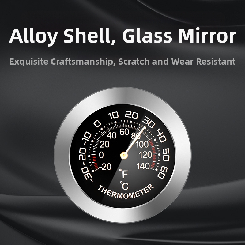 Mini auto temperatūras un mitruma mērītājs, augsta precizitāte, mitrumizturīgs, iekštelpu termometra-higrometrs.