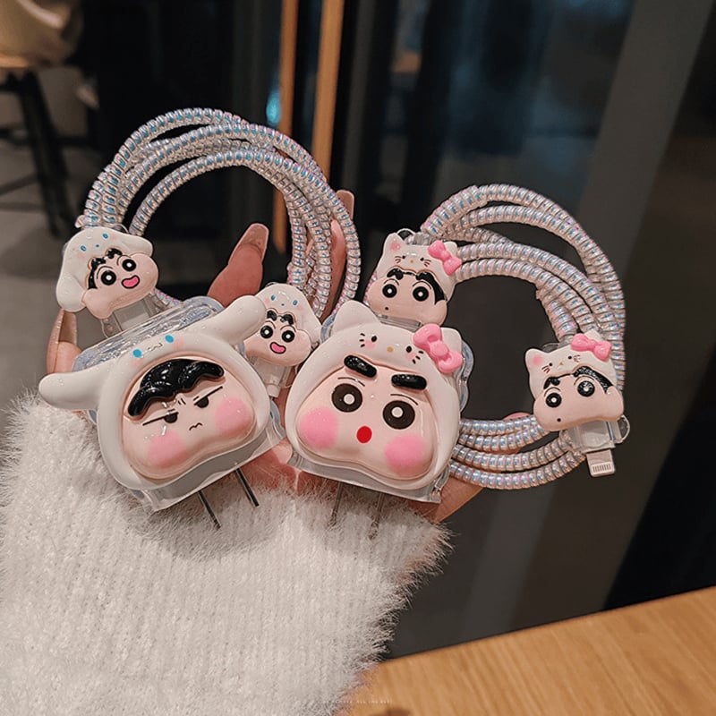 TPU zaštitni omot za punjač Apple 18W/20W — minimalistički dizajn, dimenzije 8×6×4 mm