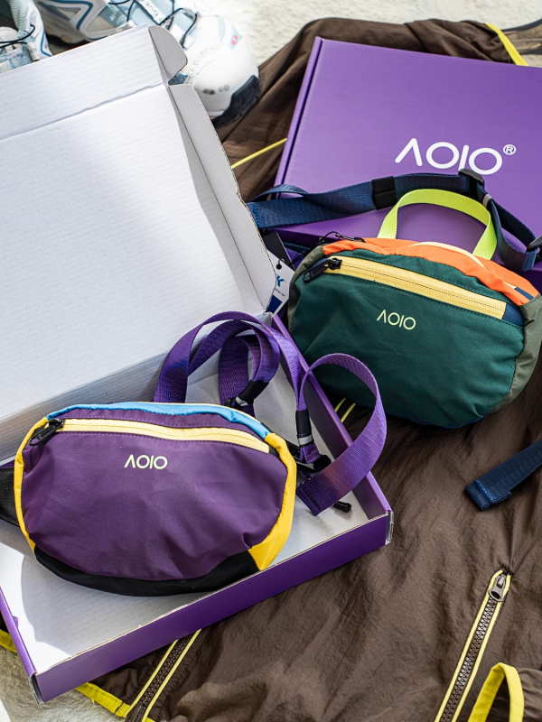 Sport övtáska, nylon, összecsukható, uniszex, szabadtéri sportokra, 2025 nyara