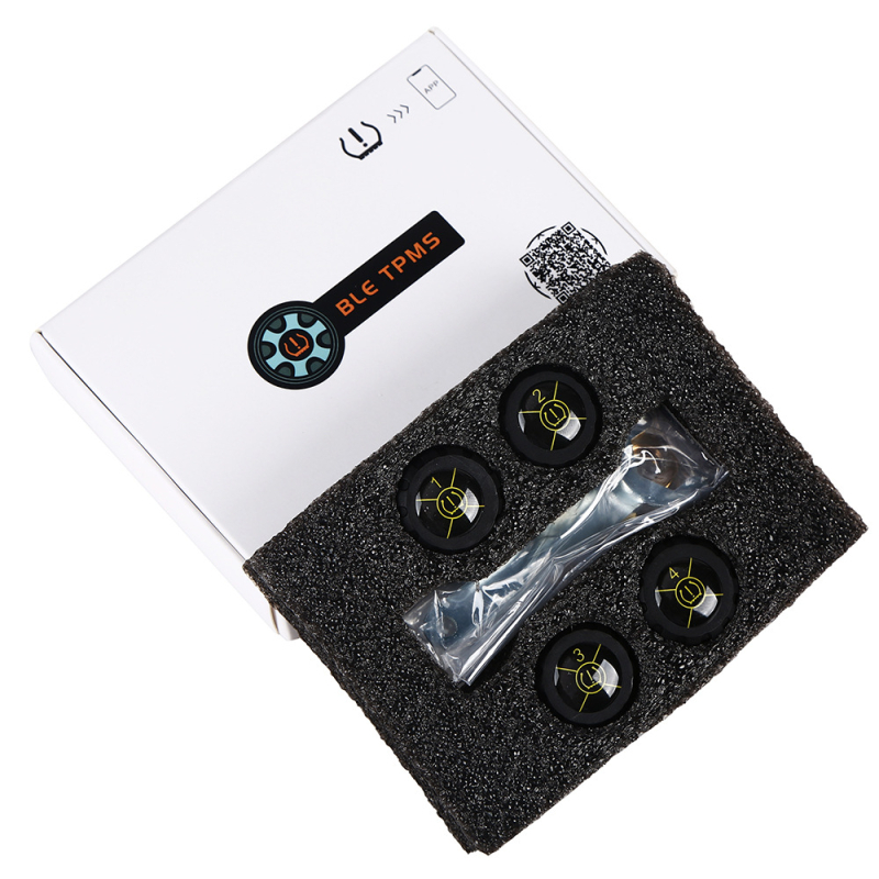 TAJC TPMS su Bluetooth programa, išorinė nešiojama padangų slėgio stebėjimo sistema, aukštos tikslumo matuoklis, universalus suderinamumas
