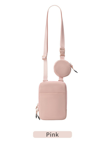 Unisex sportska vodootporna najlonska crossbody torba s odvojivim prsnim džepom, podesivim remenom, prozračna i ultralakа