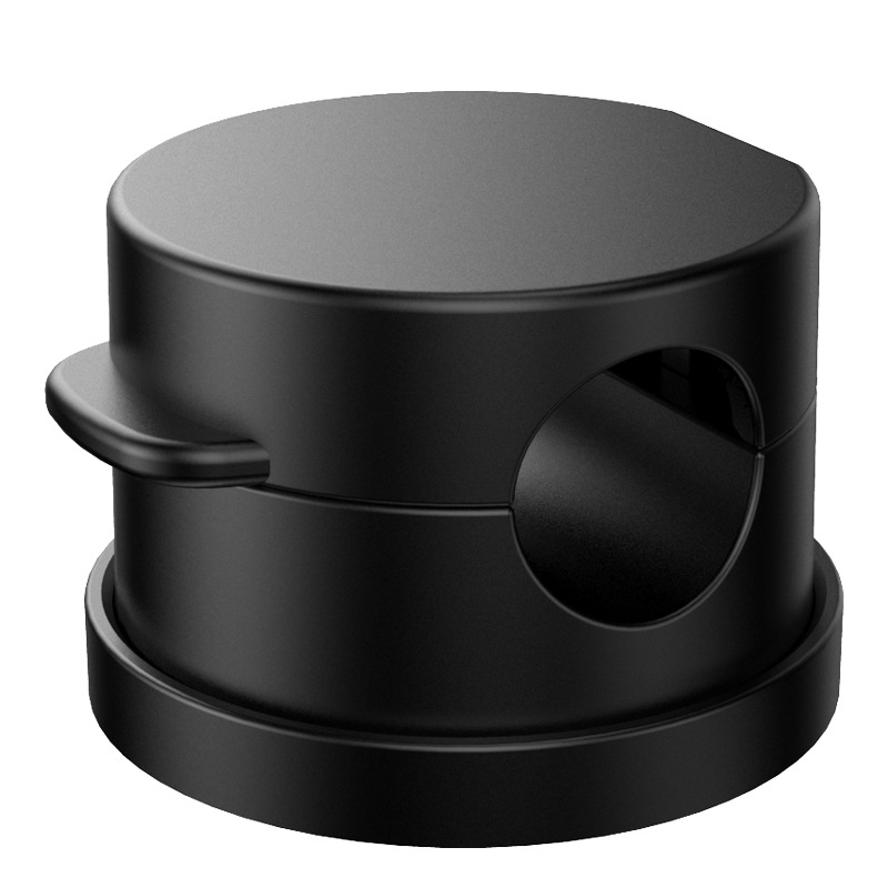 Asztali és falra szerelhető mágneses kábelrendező — ABS + erős mágnes, japán stílus, kábel tartó és tárolócsat