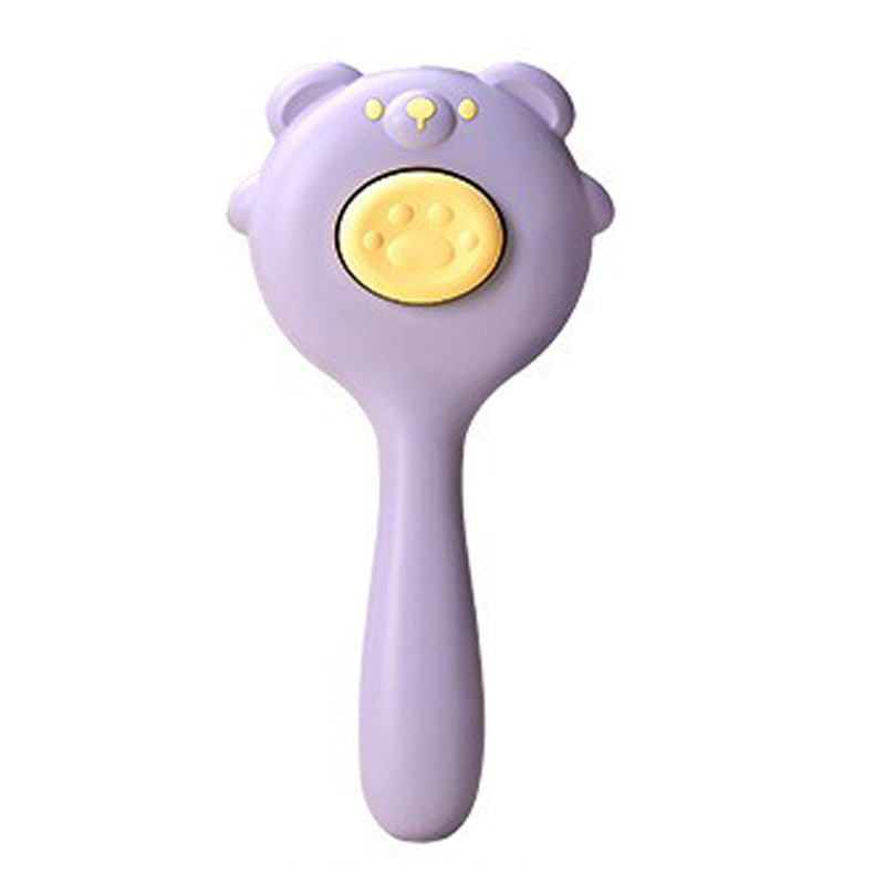 Háziállat-gondozó fésű macskáknak és kutyáknak — öntisztító, tűs fésű, masszázs, egy kattintásos szőrtelenítés, PP anyag