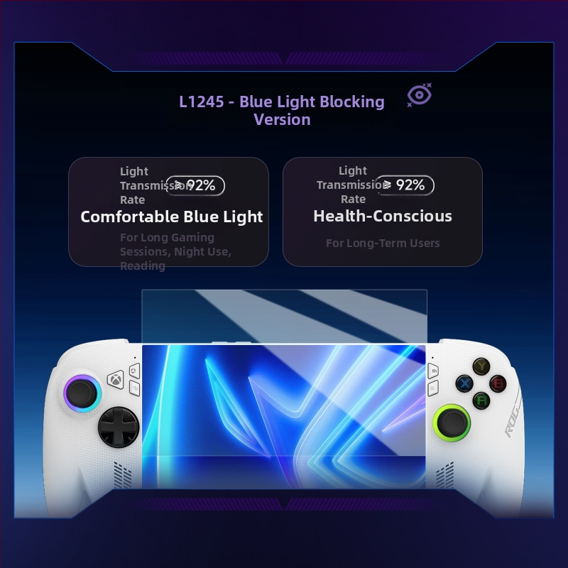 ROG Xbox Ally/X kaljeno staklo zaštita zaslona, debljina 0,33 mm, propusnost 92%