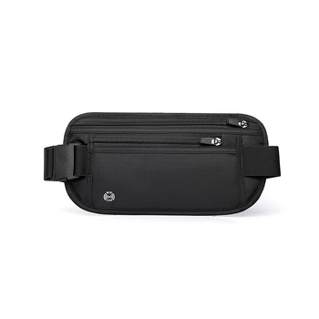 Najlon torbica za struk, vodootporna s RFID zaštitom, unisex, za vanjske sportove i putovanja