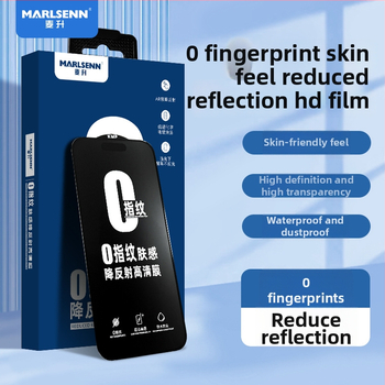 Predný ochranný film zo skla pre iPhone 14 Pro Max – HD, anti-fingerprint, plná obrazovka