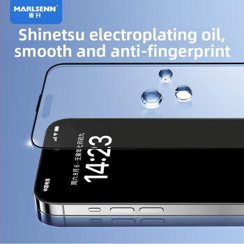 Predný ochranný film zo skla pre iPhone 14 Pro Max – HD, anti-fingerprint, plná obrazovka