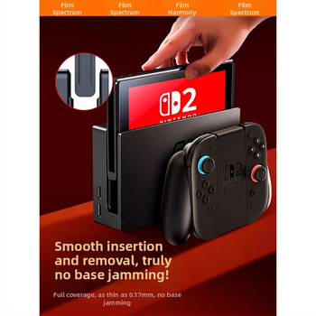 AR ochranný film na obrazovku pre Nintendo Switch OLED/Lite – anti-reflexný film, 0,16 mm, 96% priepustnosť, kompatibilný Switch2