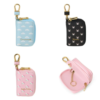 Torba za ključeve - Anime crtani uzorak, PU materijal, Funkcija proširenja, Unisex, Proljeće 2025