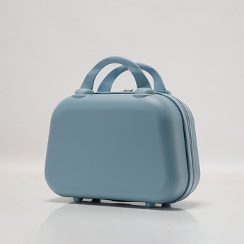 Geantă de cosmetică pentru bagaj, ABS+PC, capacitate sub 20 L, buzunar interior cu fermoar, deschidere cu fermoar