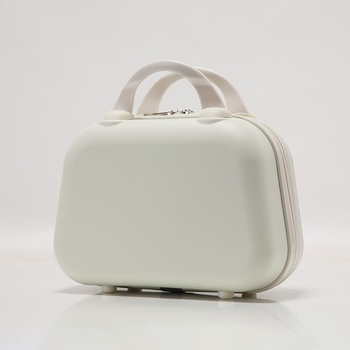 Geantă de cosmetică pentru bagaj, ABS+PC, capacitate sub 20 L, buzunar interior cu fermoar, deschidere cu fermoar