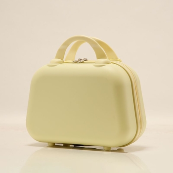 Geantă de cosmetică pentru bagaj, ABS+PC, capacitate sub 20 L, buzunar interior cu fermoar, deschidere cu fermoar