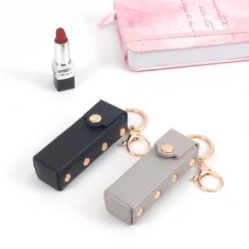 Geantă portabilă pentru ruj – imprimeu leopard, PVC, ușoară, fără căptușeală, pentru uz zilnic, pentru femei