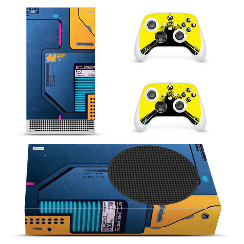 Stickere pentru Xbox Series S – folie PVC, 0,2 mm, XSS, personalizate după desene