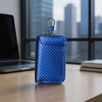 Torbica za daljinski ključ automobila – unisex PU koža, držač za pojas i džep za kartice, skladištenje, minimalistički luksuzan dizajn