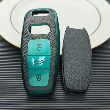 Audi C θήκη κλειδιού – TPU, μοτίβο δέρματος, υψηλής ποιότητας, για A6/A7/A8L