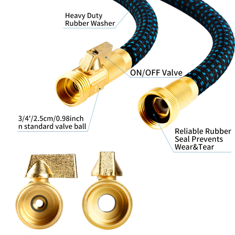 Set pistolă de apă pentru spălarea mașinii și udarea grădinii – Tip: Conductă/Țeavă de apă; Material: TPE; Brand: Garden Irrigation; Caracteristici: Spălarea mașinii și udarea florilor