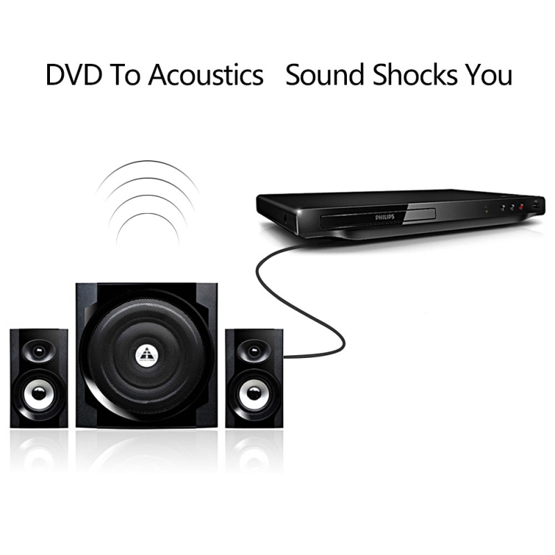 RCA koaxiális audió vezeték Lotus Head - aranyozott, oxigénmentes rézmag, réz vezető, ROHS tanúsított