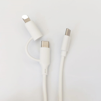 Cablu OTG audio 2‑în‑1 pentru streaming live, nucleu din cupru pur, izolație TPE, carcasă turnată prin injecție