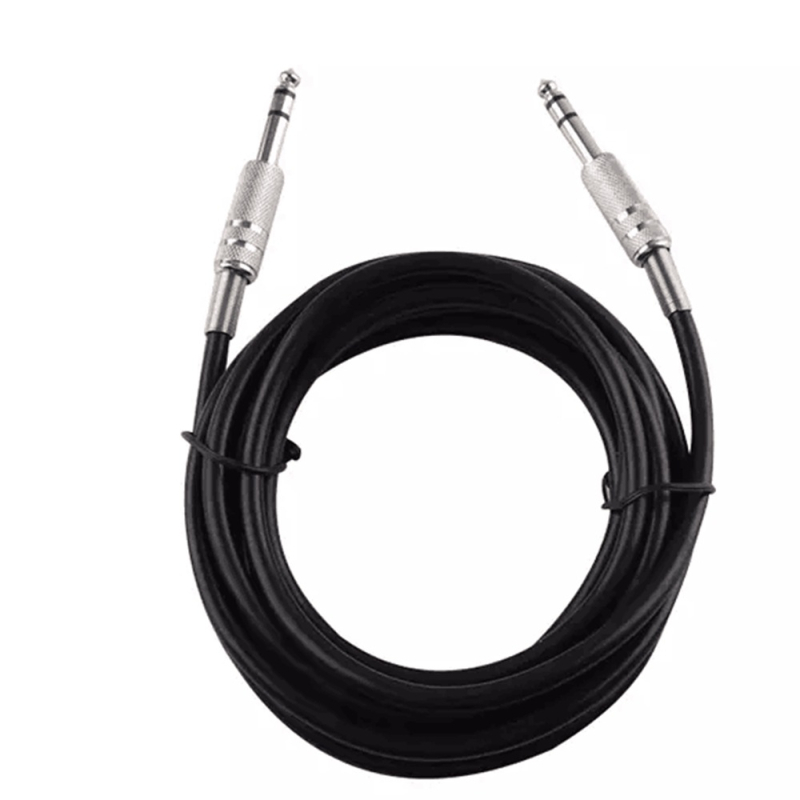 Kabel za gitaru 6,35 mm, model 6,35-2, jezgro niklovanog bakra, gol bakreni vodič