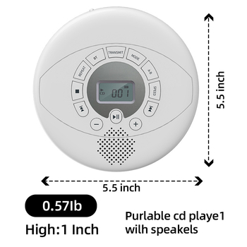 Portatīvais CD atskaņotājs ar MP3 un Bluetooth — PM10, 5V