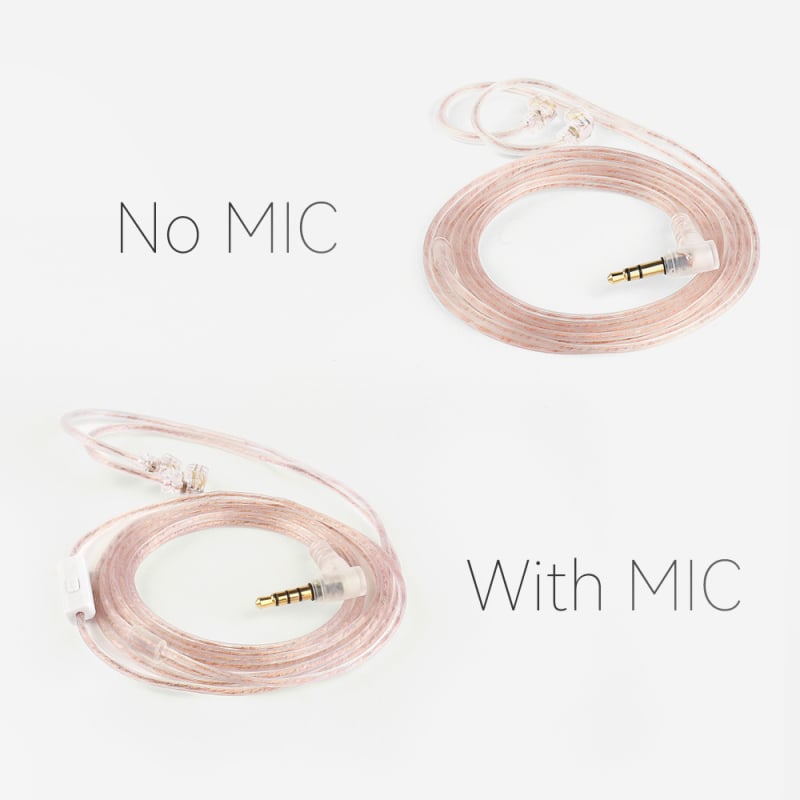 Kabl za nadogradnju slušalica sa srebrnim premazom, dvostruki kanal, HIFI kabel sa mikrofonom i inline kontrolom, frekvencijski raspon 20–20000 Hz, tinirana bakrena jezgra, OFC bakar