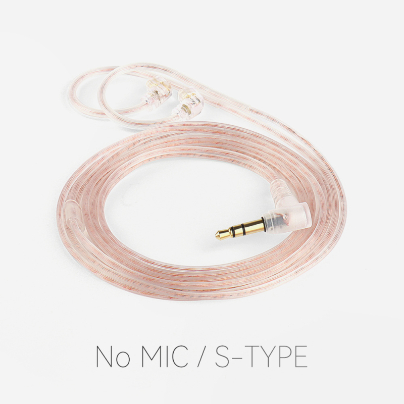 Kabl za nadogradnju slušalica sa srebrnim premazom, dvostruki kanal, HIFI kabel sa mikrofonom i inline kontrolom, frekvencijski raspon 20–20000 Hz, tinirana bakrena jezgra, OFC bakar