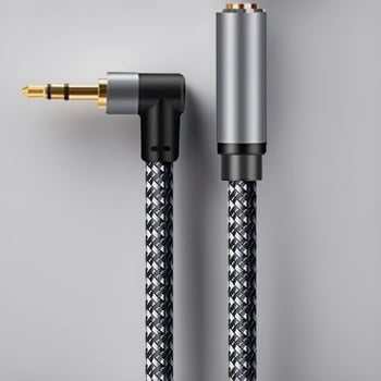 Audio kabel 3,5 mm muški–ženski, univerzalni AUX kabel za računalo, automobil, telefon, slušalice i zvučnike
