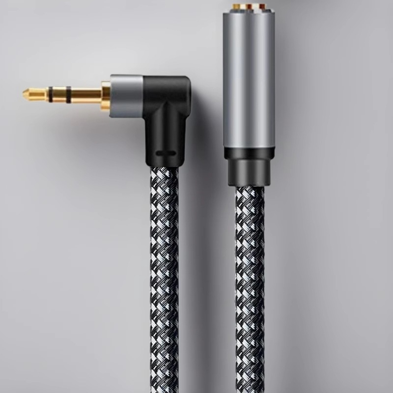 Audio kabel 3,5 mm muški–ženski, univerzalni AUX kabel za računalo, automobil, telefon, slušalice i zvučnike