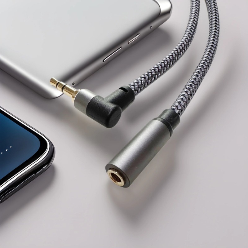 Audio kabel 3,5 mm muški–ženski, univerzalni AUX kabel za računalo, automobil, telefon, slušalice i zvučnike