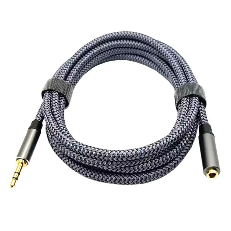 Audio kabel 3,5 mm muški–ženski, univerzalni AUX kabel za računalo, automobil, telefon, slušalice i zvučnike