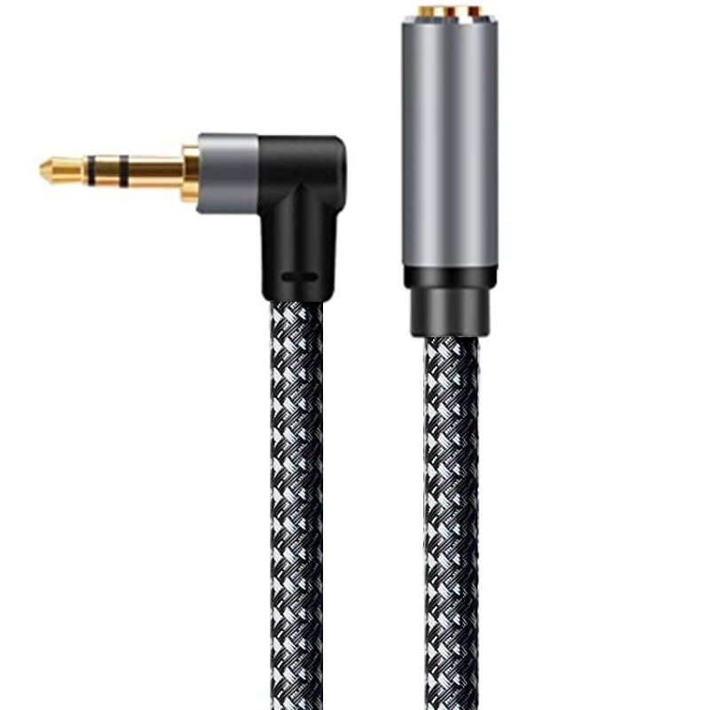 Audio kabel 3,5 mm muški–ženski, univerzalni AUX kabel za računalo, automobil, telefon, slušalice i zvučnike