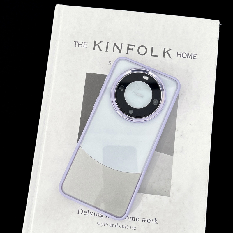 Carcasă pentru Huawei Mate60 Pro – design cu caneluri, antișoc, anti-cădere, turnată prin injecție TPU/PC/metal