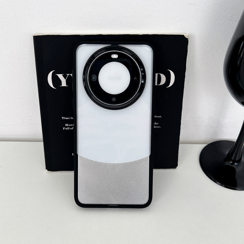 Carcasă pentru Huawei Mate60 Pro – design cu caneluri, antișoc, anti-cădere, turnată prin injecție TPU/PC/metal