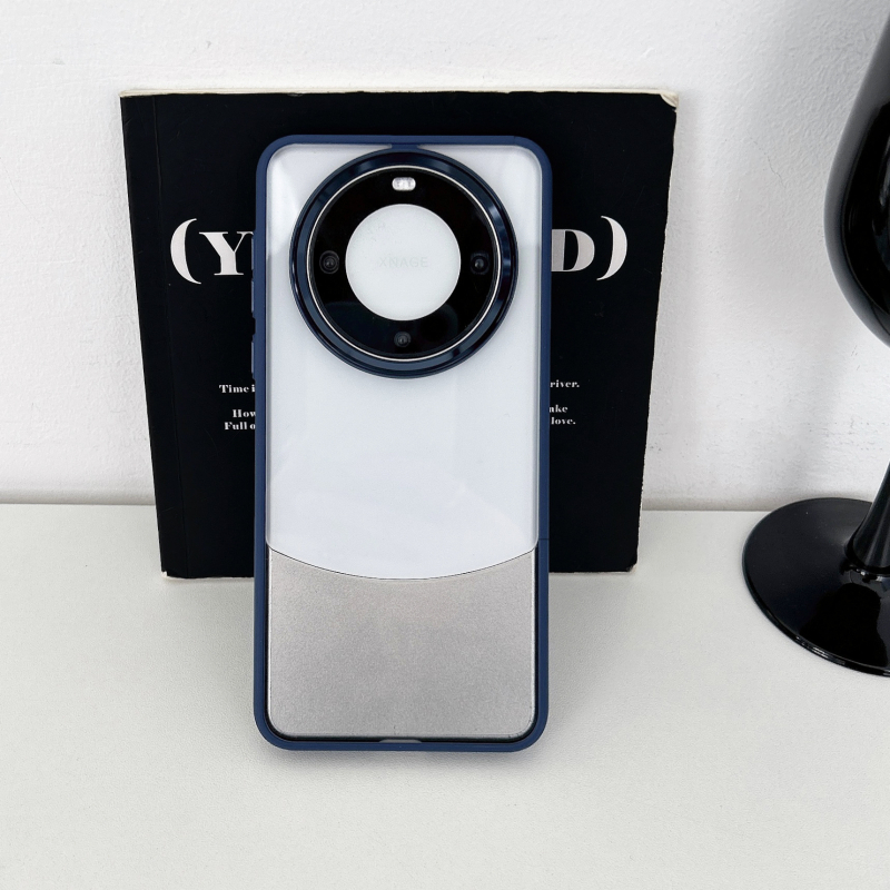 Carcasă pentru Huawei Mate60 Pro – design cu caneluri, antișoc, anti-cădere, turnată prin injecție TPU/PC/metal