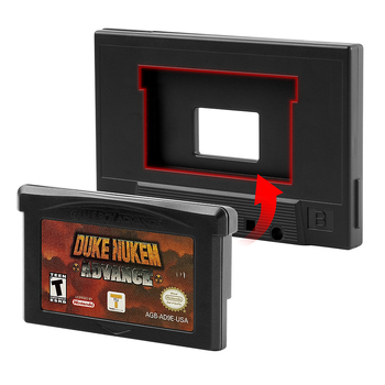 GBA kutija za pohranu kartica - plastična zaštitna kutija, model Gba, za Game Boy Advance