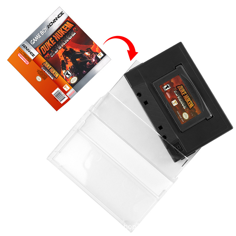 GBA kutija za pohranu kartica - plastična zaštitna kutija, model Gba, za Game Boy Advance