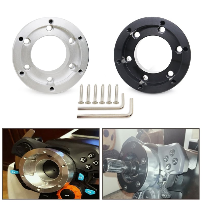 Adapter baze volana za trkaći automobil, 70 mm ugradnja, aluminijska legura, kompatibilan s Logitech G29