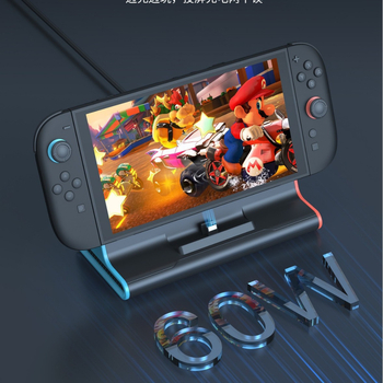 Switch2 projekčný stojan s sieťovým rozhraním, PD rýchle nabíjanie, TV režim, HD konvertor, plug-and-play