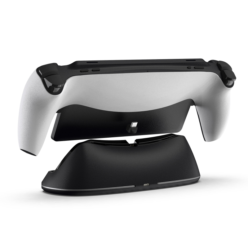 Nabíjací stojan pre PlayStation Portal (Model HC-P3710), Type-C rozhranie, ABS telo, Funkcia uloženia, Kompatibilné s PlayStation Portal Streaming Machine