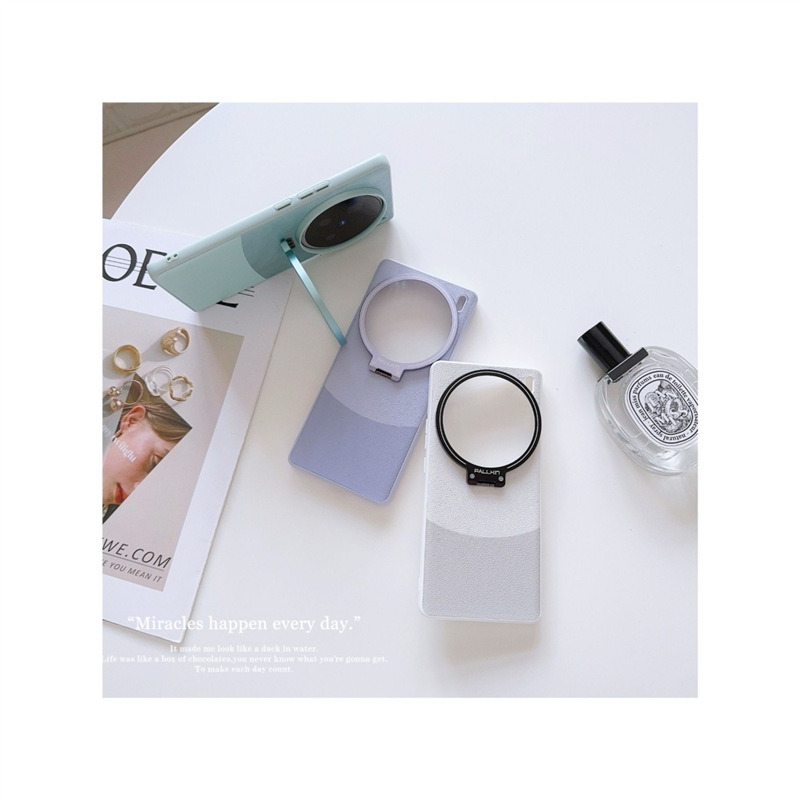 Husă de telefon pentru Vivo – Totul într-unul, piele artificială cu textură mată, protecție antișoc, disipare a căldurii, compatibilă cu Vivo