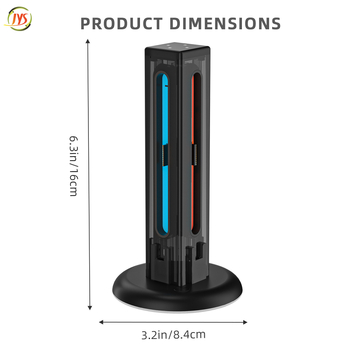 JYS Switch2 Lijevi i desni Joy-Con 4-u-1 docking stanica za punjenje Nintendo Switch – JYS-NS2318