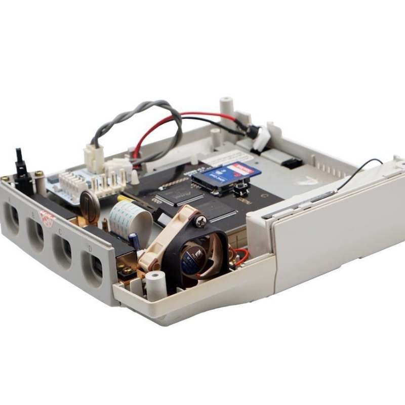 Dreamcast Sega consolă de jocuri – kit de instalare pentru ventilator mini, imprimare 3D, răcire brushless, model NGC, ABS, 31 g