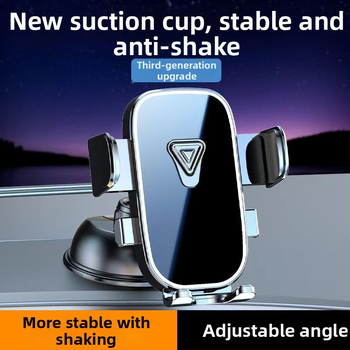 Držiak na telefón do auta s vákuovou prísavkou na palubnú dosku, gravitáciou snap-on upevnenie, všeobecná kompatibilita