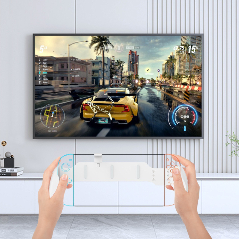 Switch2 Grip universal pentru consolă – Antiderapant, compatibil Switch și OLED, ABS, Model JYS-NS2297