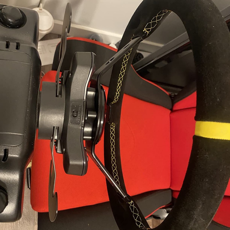 Držiak adaptéra volantu pre Logitech G29/G920 s rýchlym voličom a predĺženou pádlovou pákou